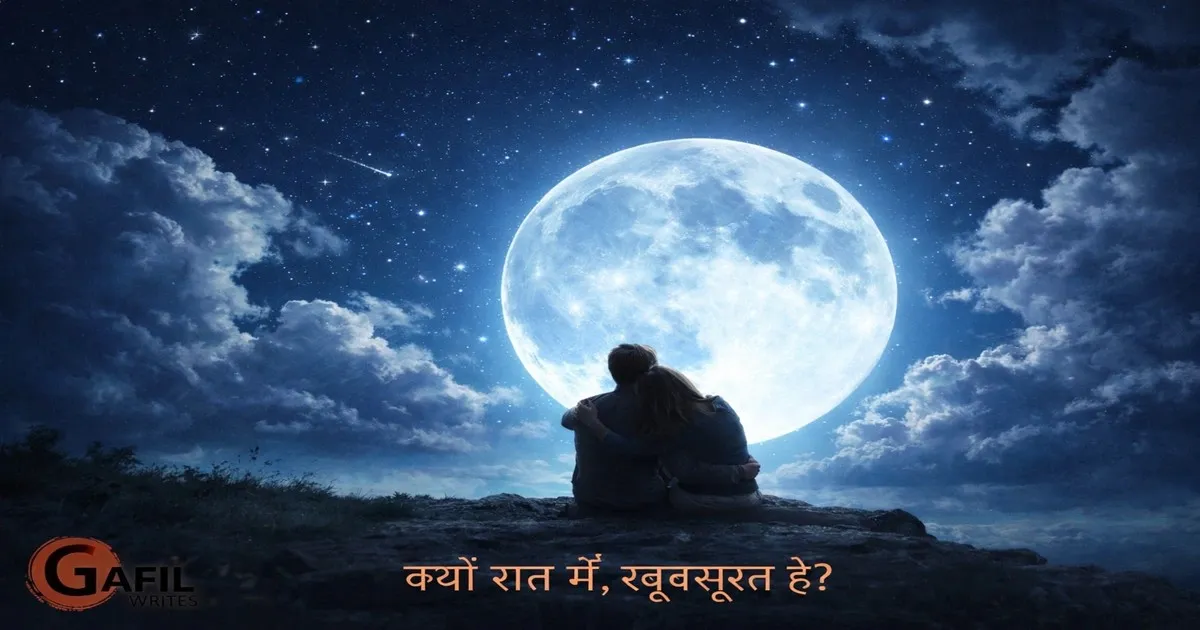 क्यों रात में, खूबसूरत है - hindi lyrics audio