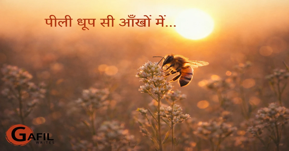 पीली धूप सी आँखों में - hindi lyrics audio