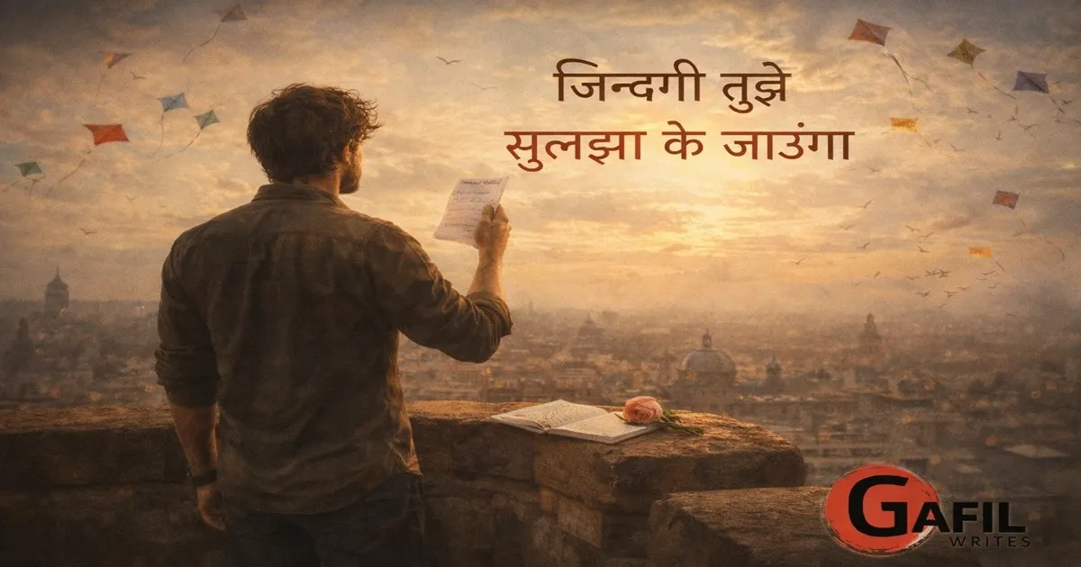 ज़िन्दगी तुझे सुलझा के जाऊंगा - हिन्दी कविता